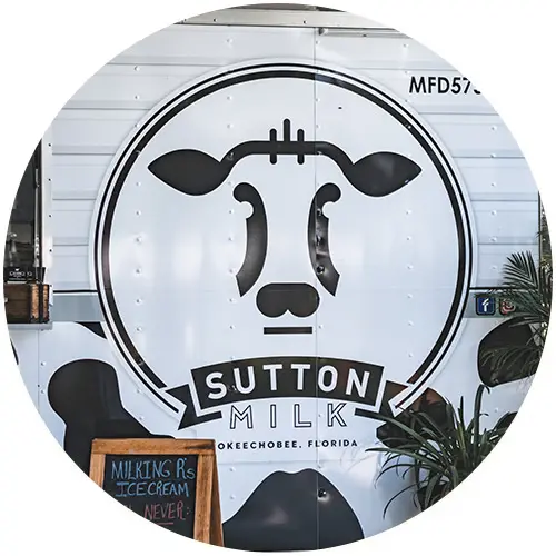 Sutton Milk Sutton Milk Truck